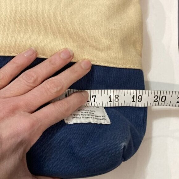 Sentino Colour Block Canvas Tote - Picture 7 of 12